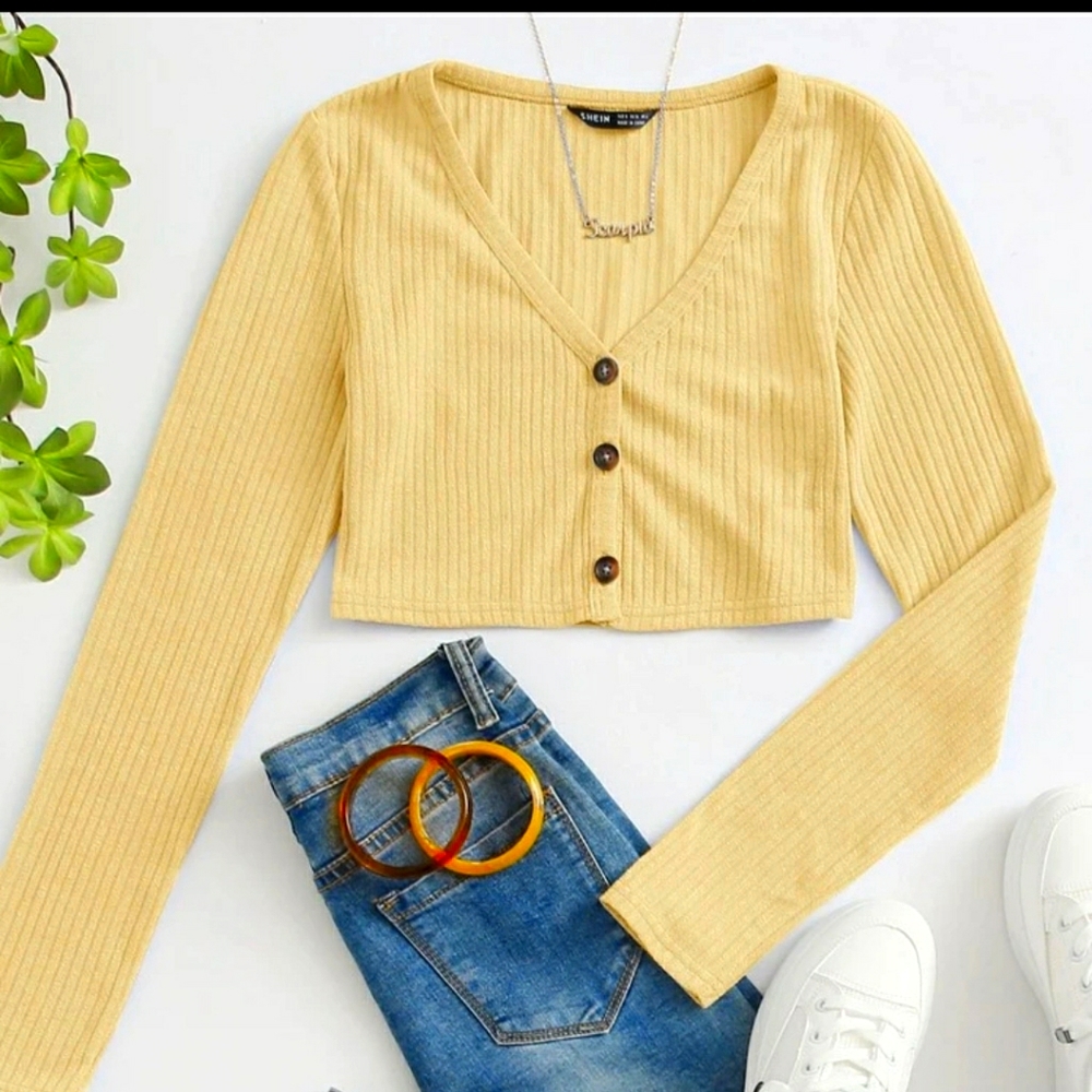 NEW cropped cardigan